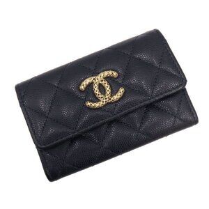 Chanel Caviar Quilted Card Case